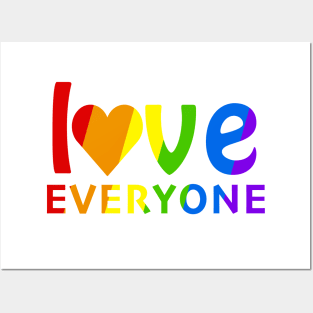 Love Everyone Posters and Art